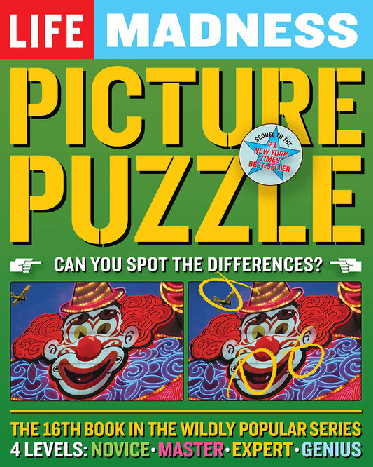 LIFE Picture Puzzle Madness Life Madness Picture Puzzle [Paperback] The Editors of LIFE