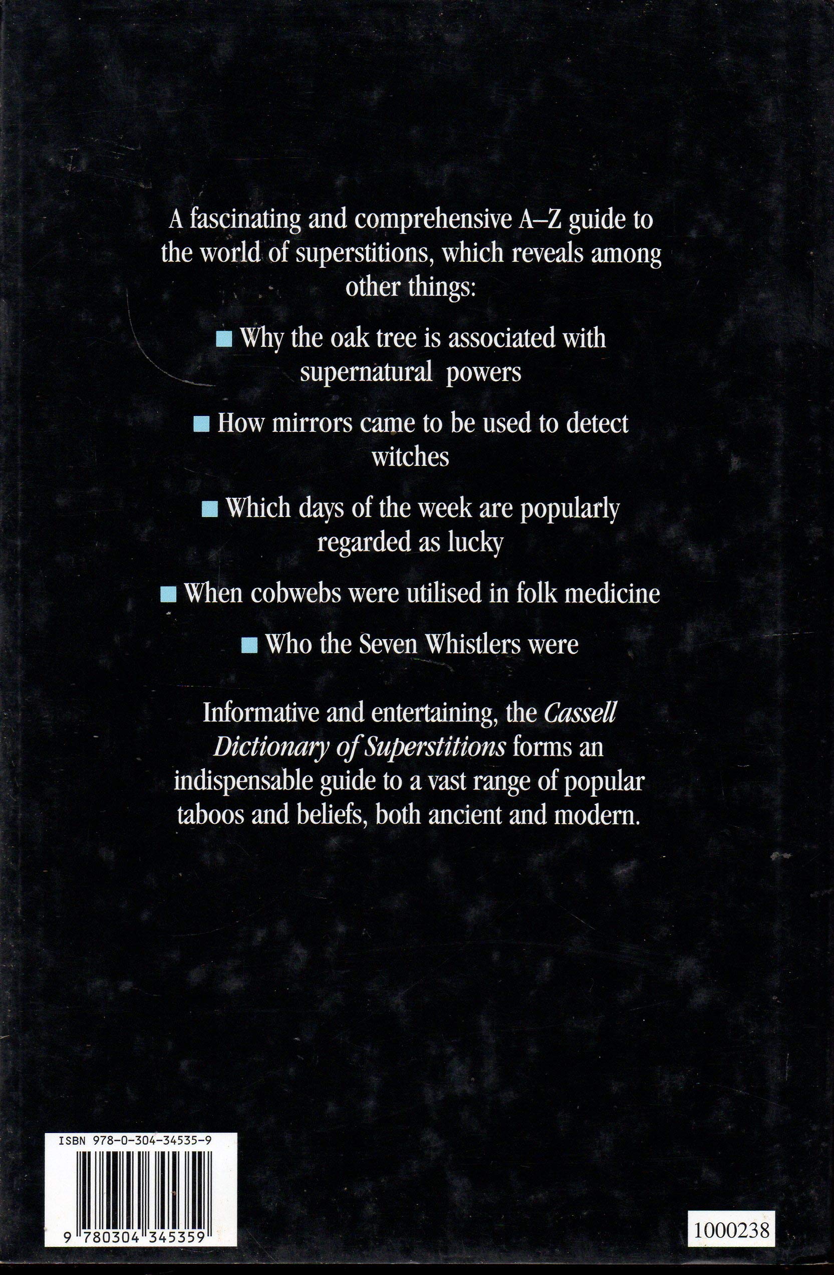 Dictionary of Superstitions