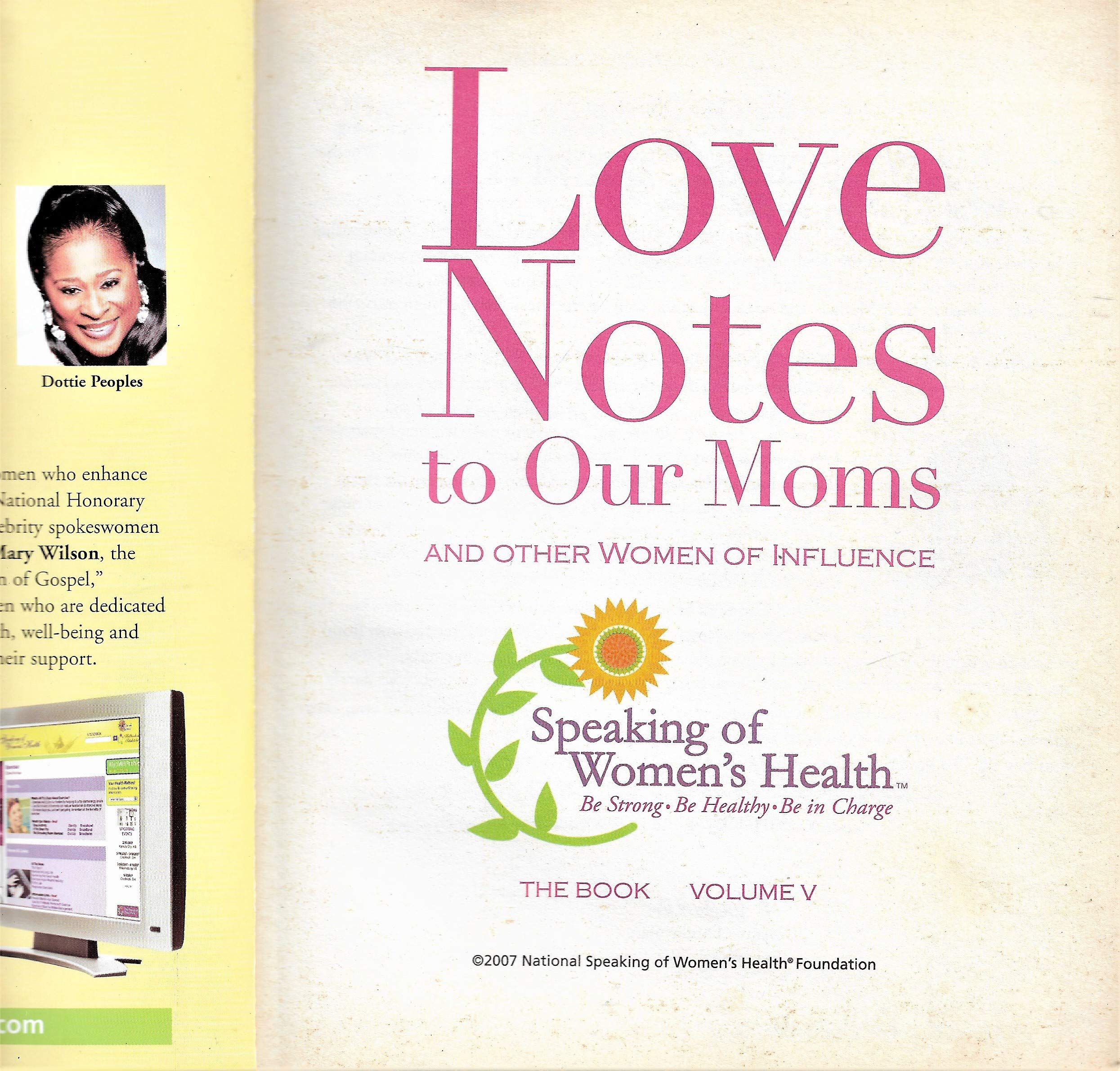 Love Notes to Our Moms and Other Women of Influence (The Book Volume 5)