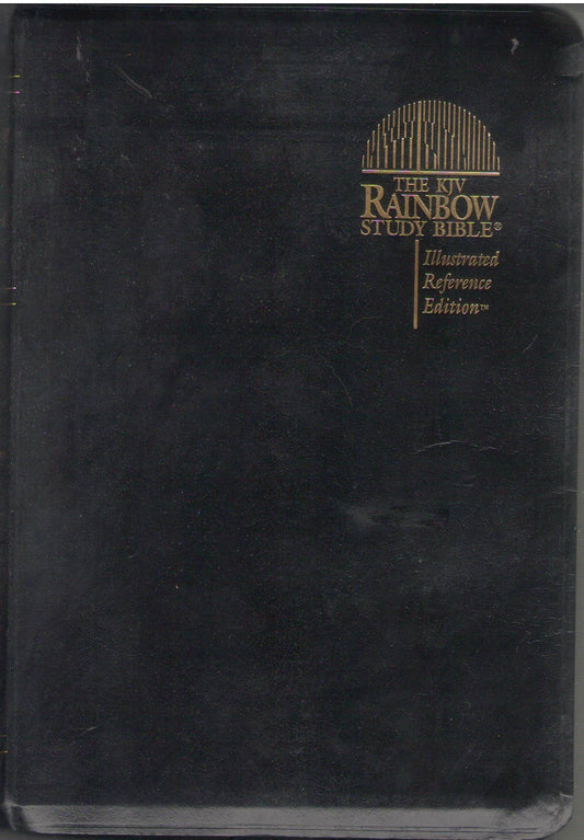 The KJV Rainbow Study Bible Illustrated Reference Edition Every Verse ColorCoded Bold Line System [Imitation Leather] Rainbow Studies International