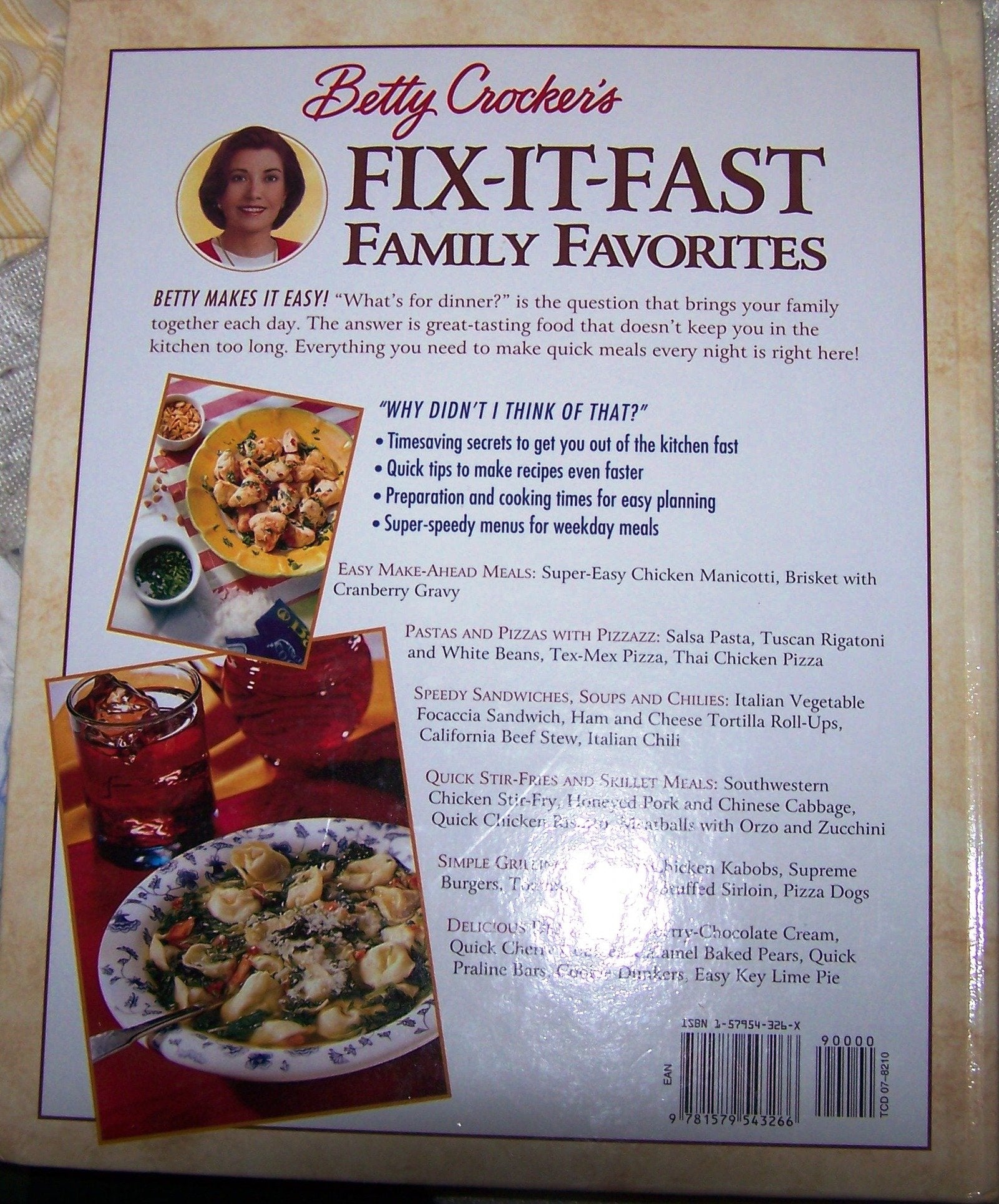 Betty Crocker's Fix-It-Fast Family Favorites: More Than 400 Great-Tasting Ways to Get Dinner on the Table