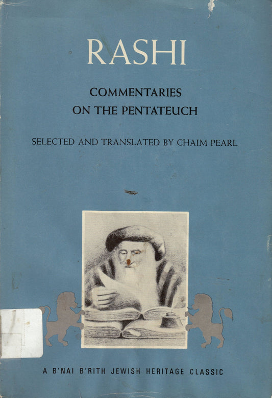 Rashi: Commentaries on the Pentateuch [Hardcover] Rashi and Chaim Pearl