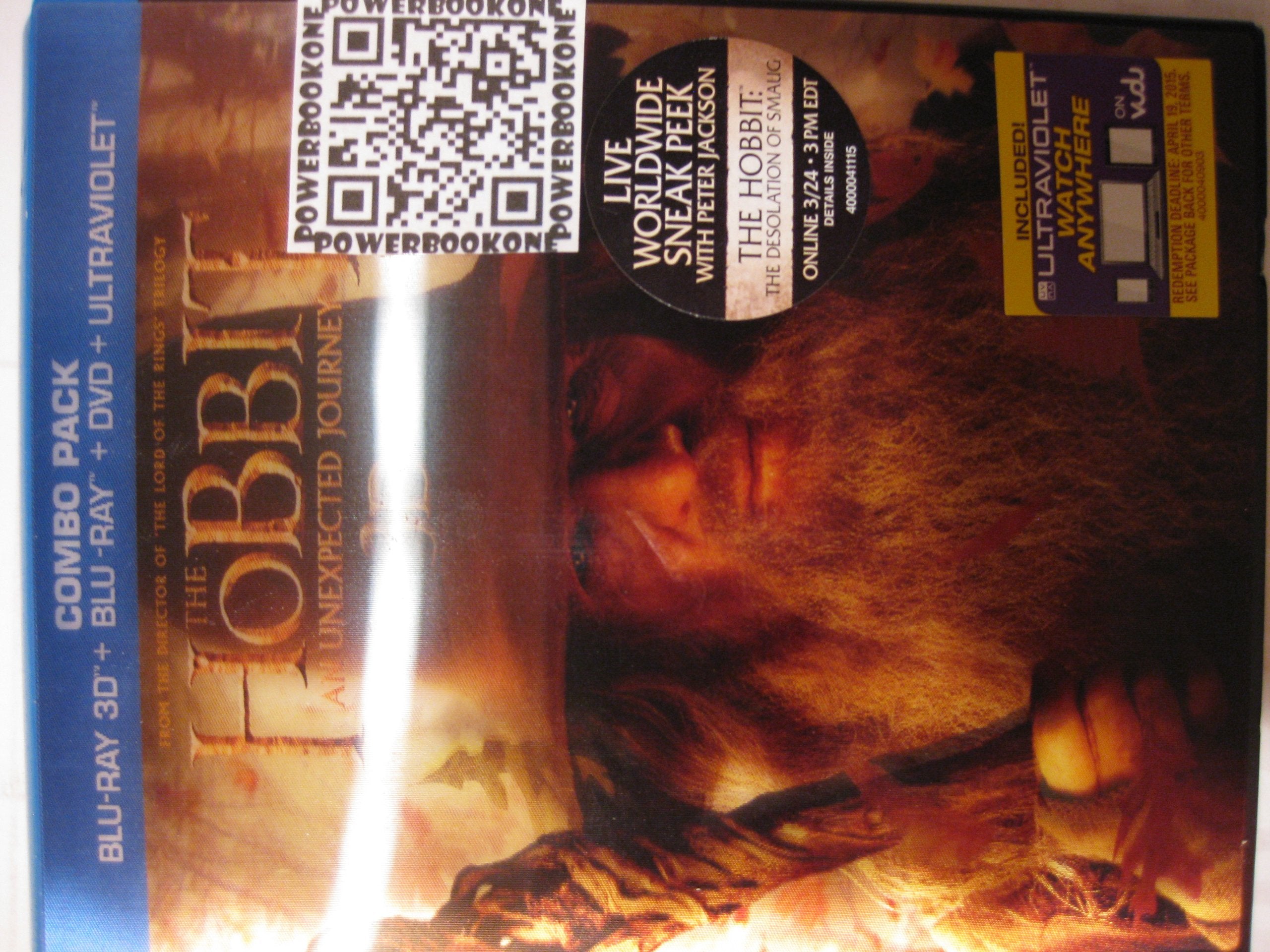Hobbit, The: An Unexpected Journey (3D Blu-ray)