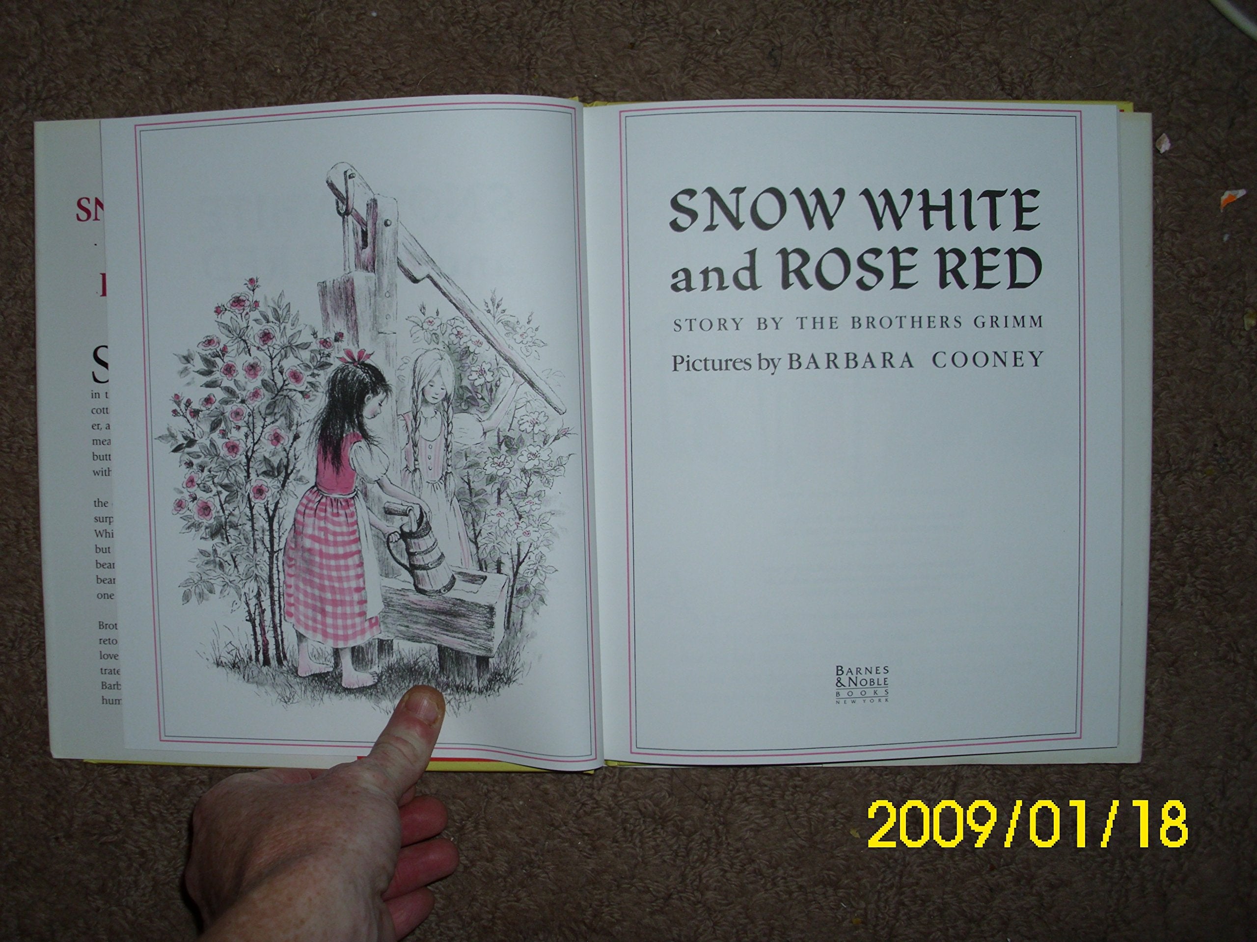 Snow White and Rose Red: Story by the Brothers Grimm