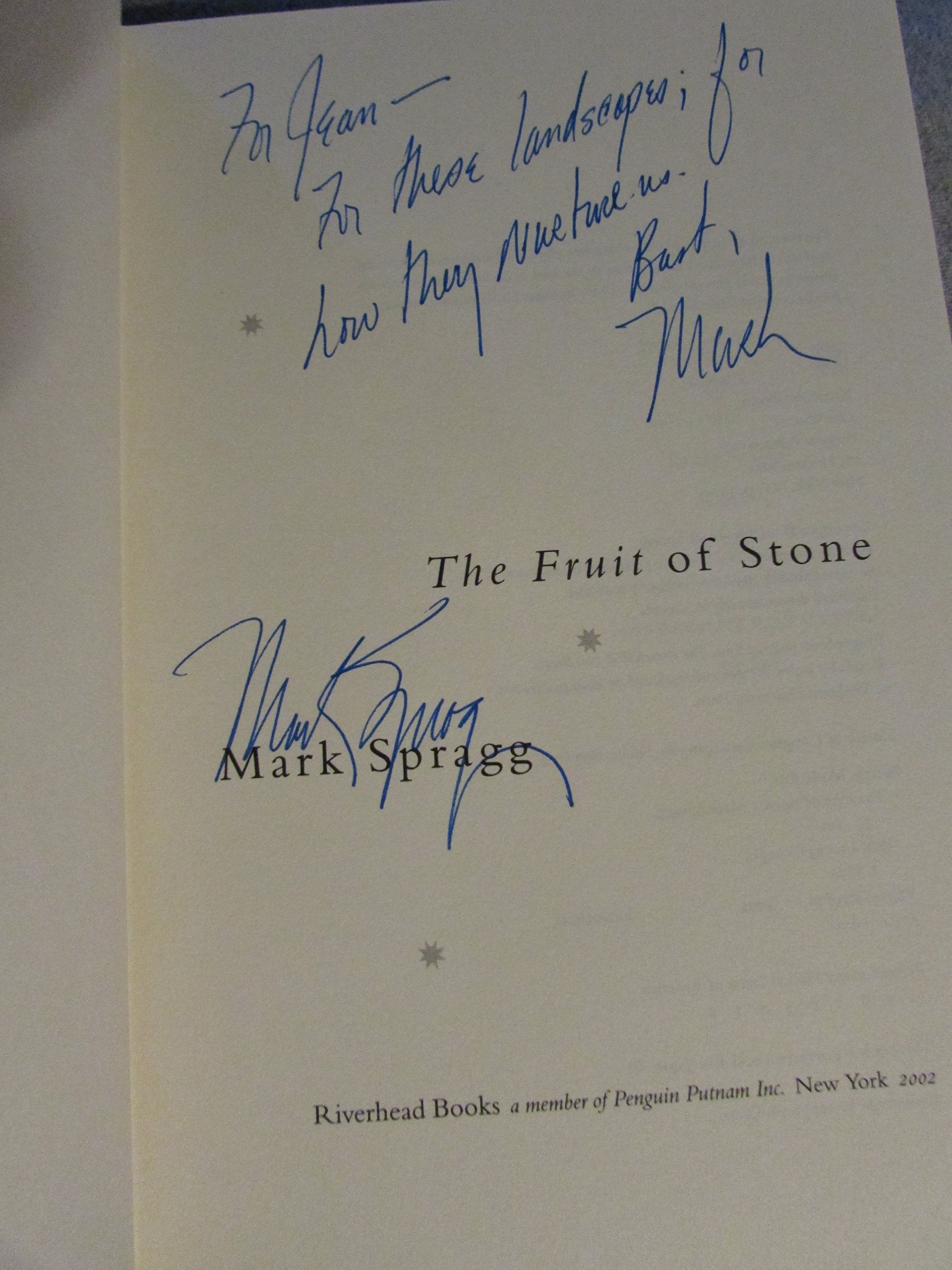 The Fruit of Stone