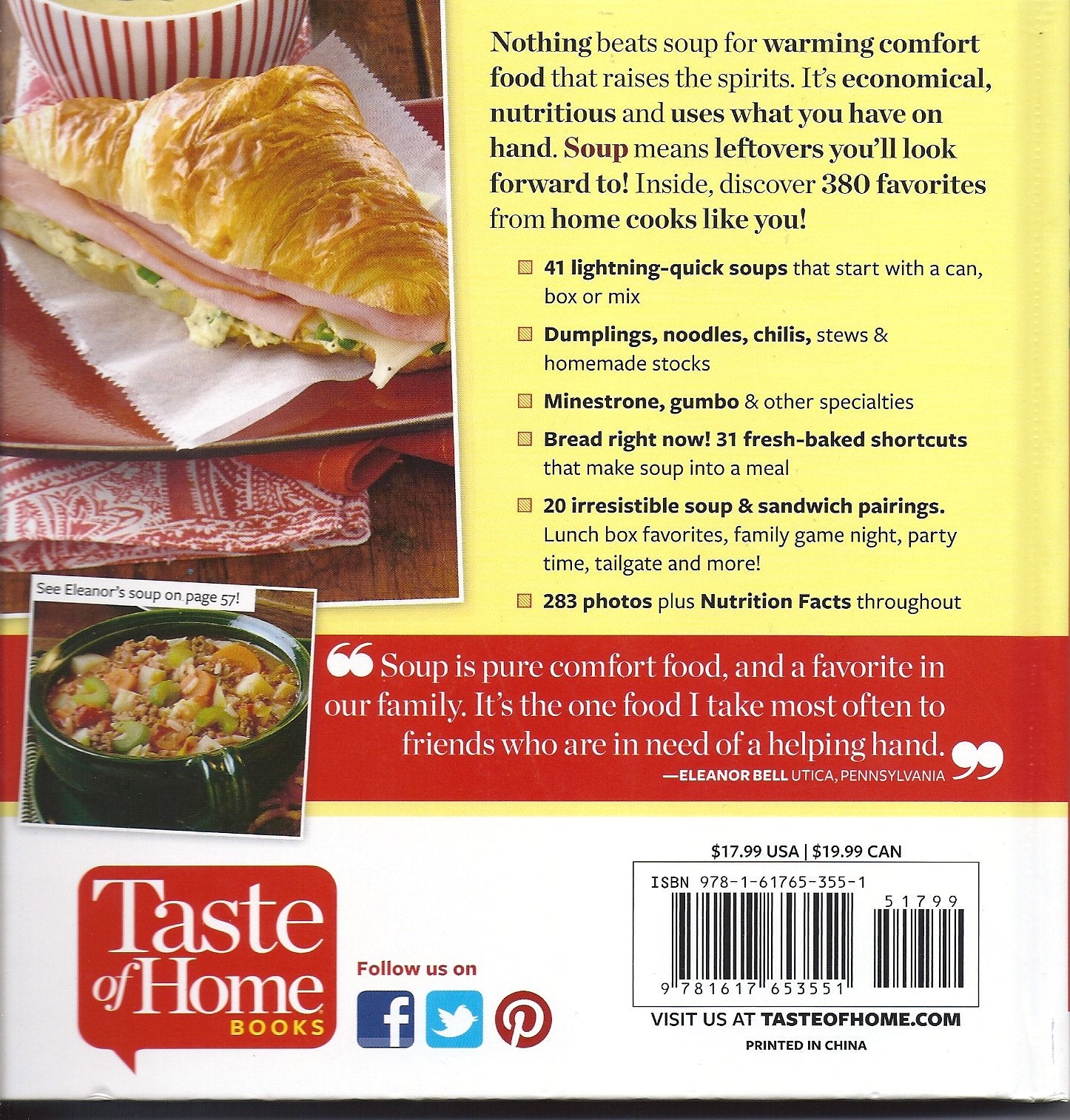 Taste of Home: Soups