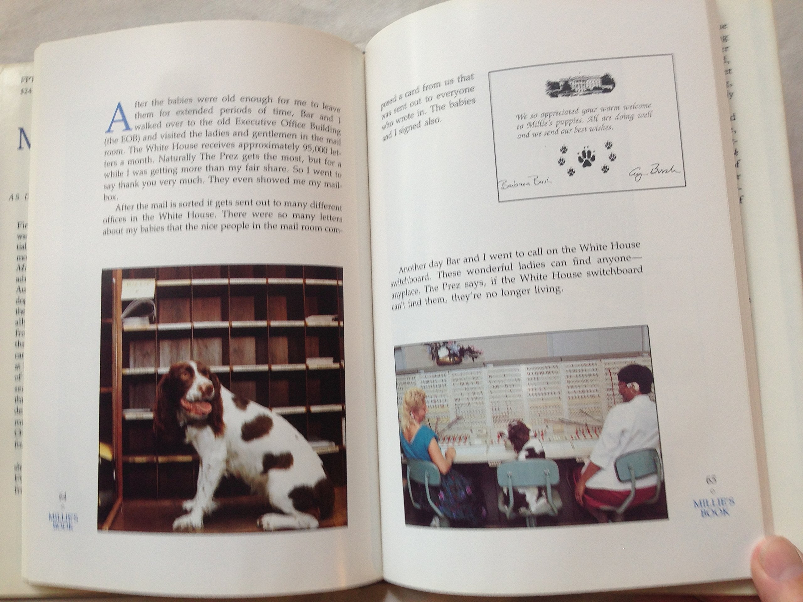 Millie's Book: As Dictated to Barbara Bush