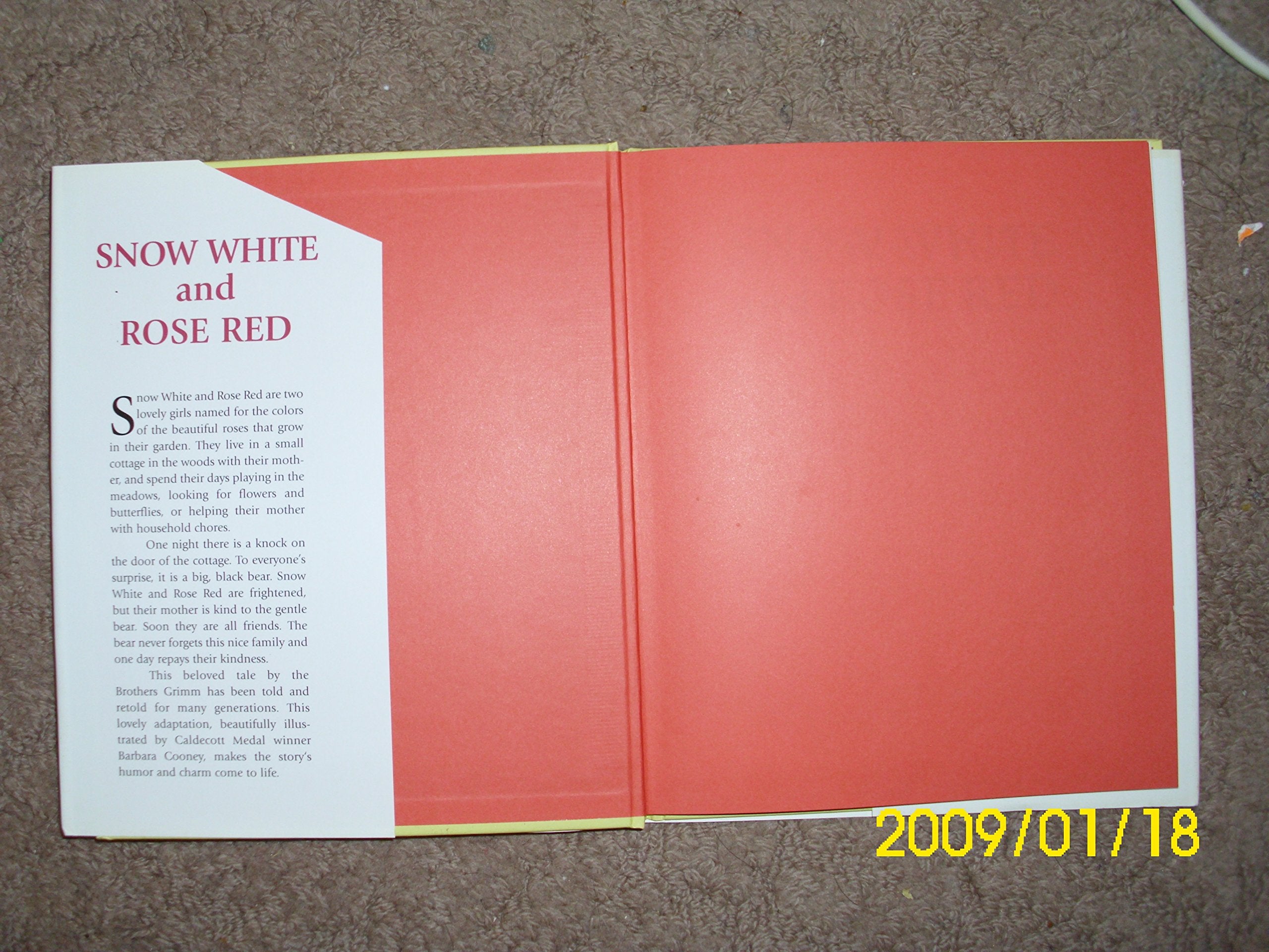 Snow White and Rose Red: Story by the Brothers Grimm