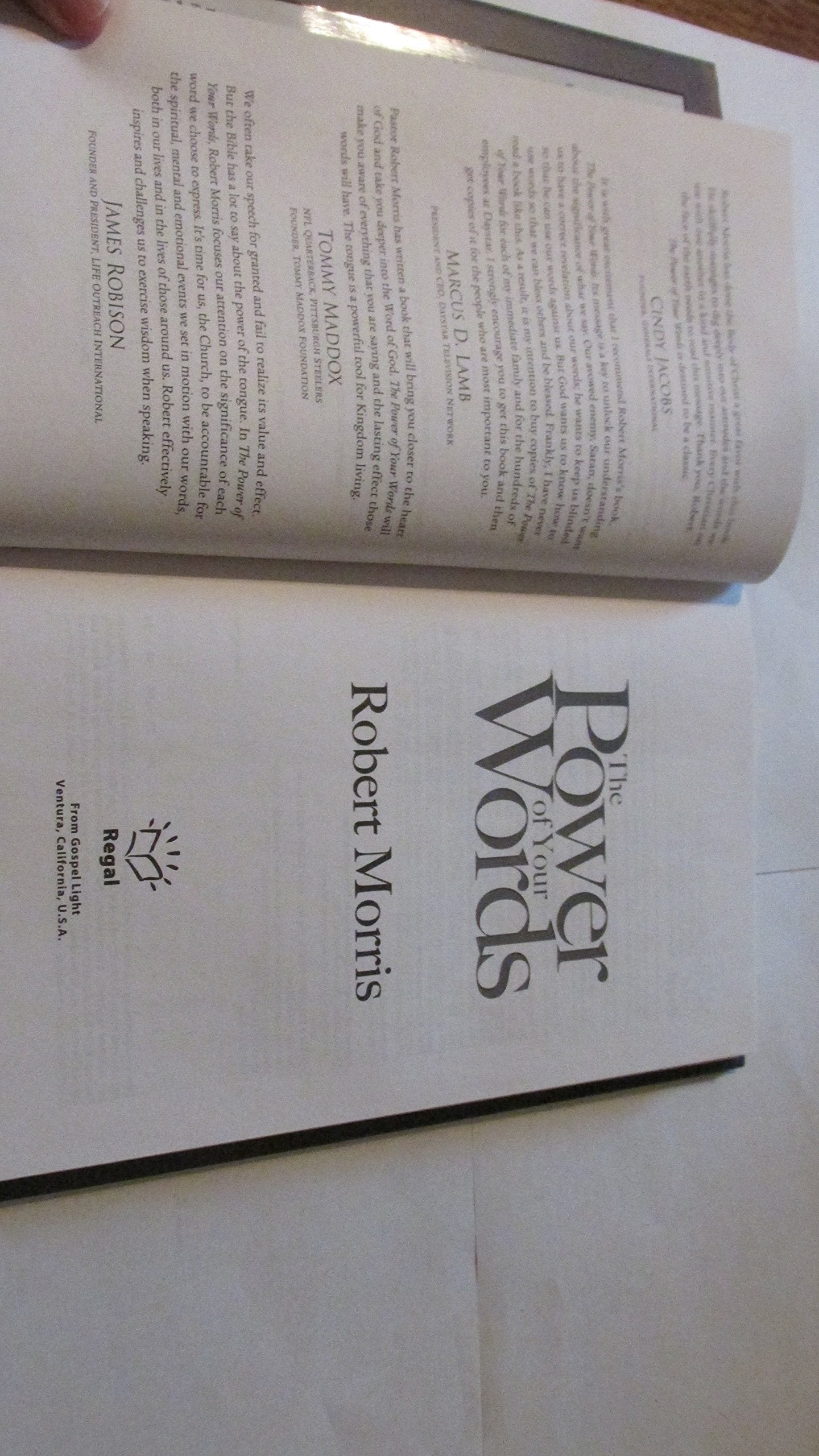 The Power of Your Words: How God Can Bless Your Life Through the Words You Speak