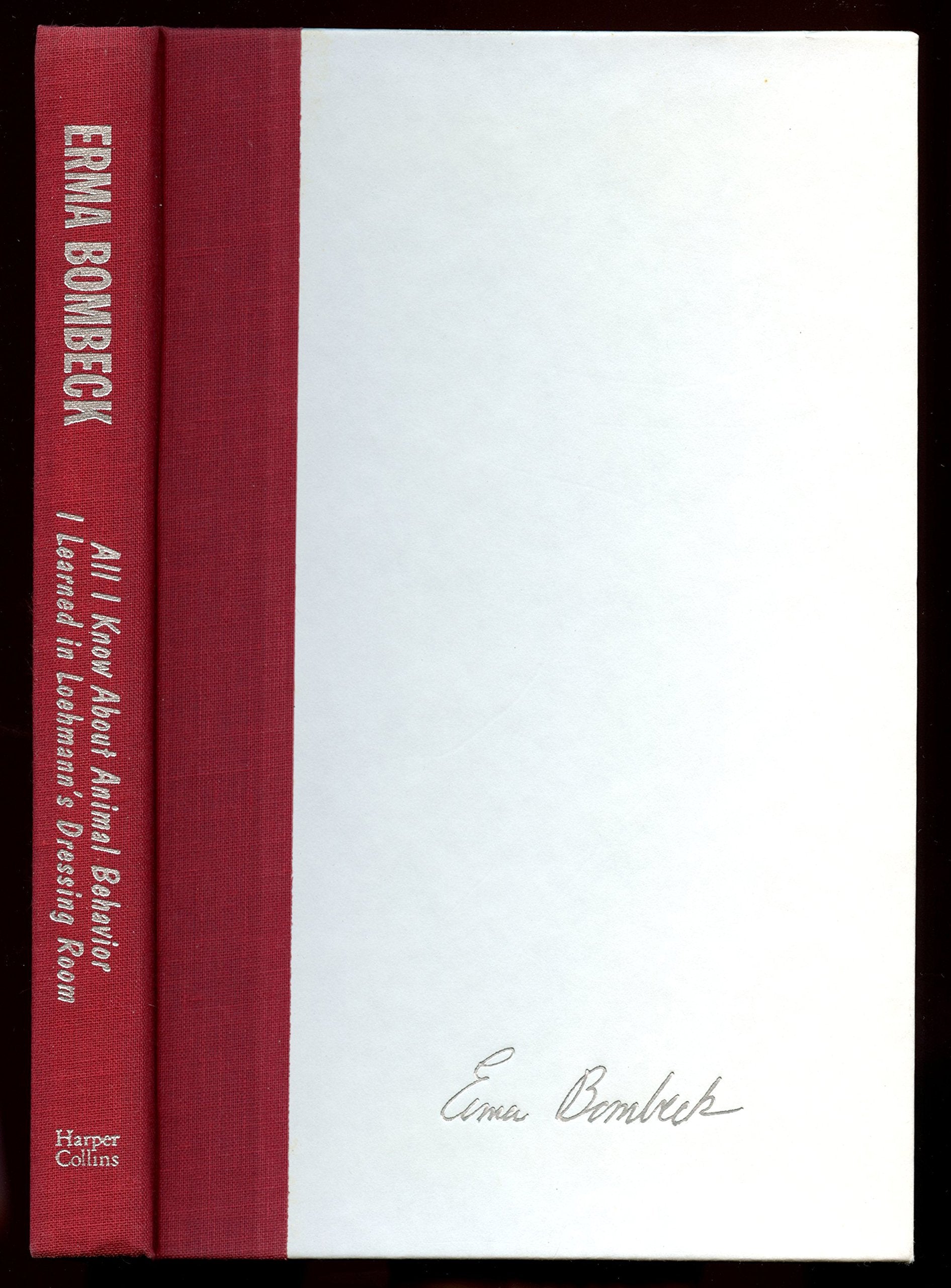 All I Know About Animal Behavior I Learned in Loehmann's Dressing Room