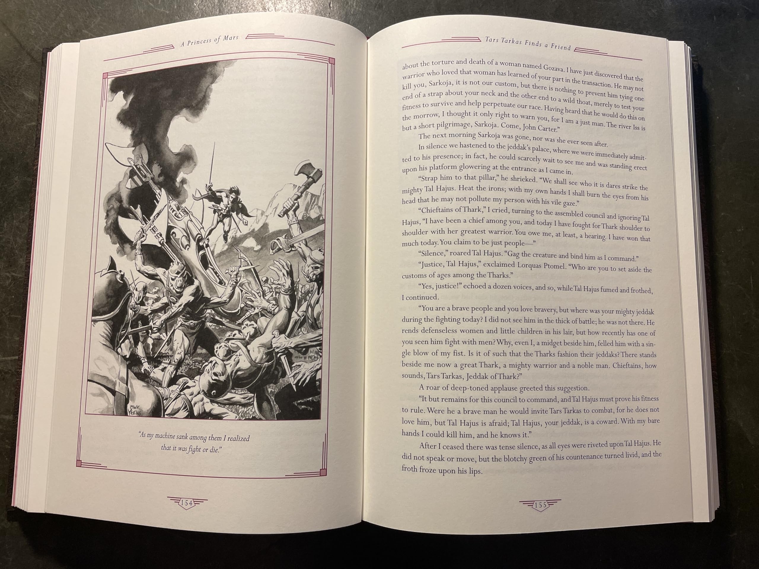 John Carter of Mars: A Princess of Mars, The Gods of Mars, The Warlord of Mars (Library of Wonder)