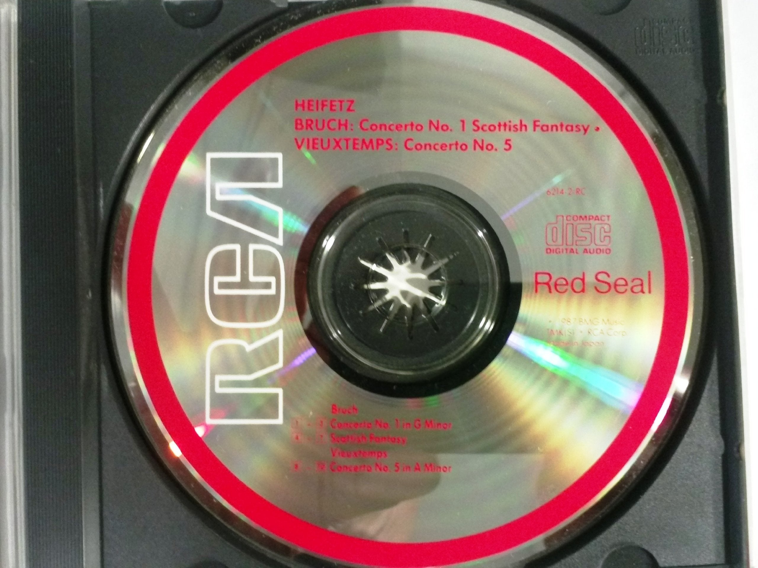 Bruch: Concertos No.1 / Scottish Fantasy / Vieuxtemps: Concerto No. 5