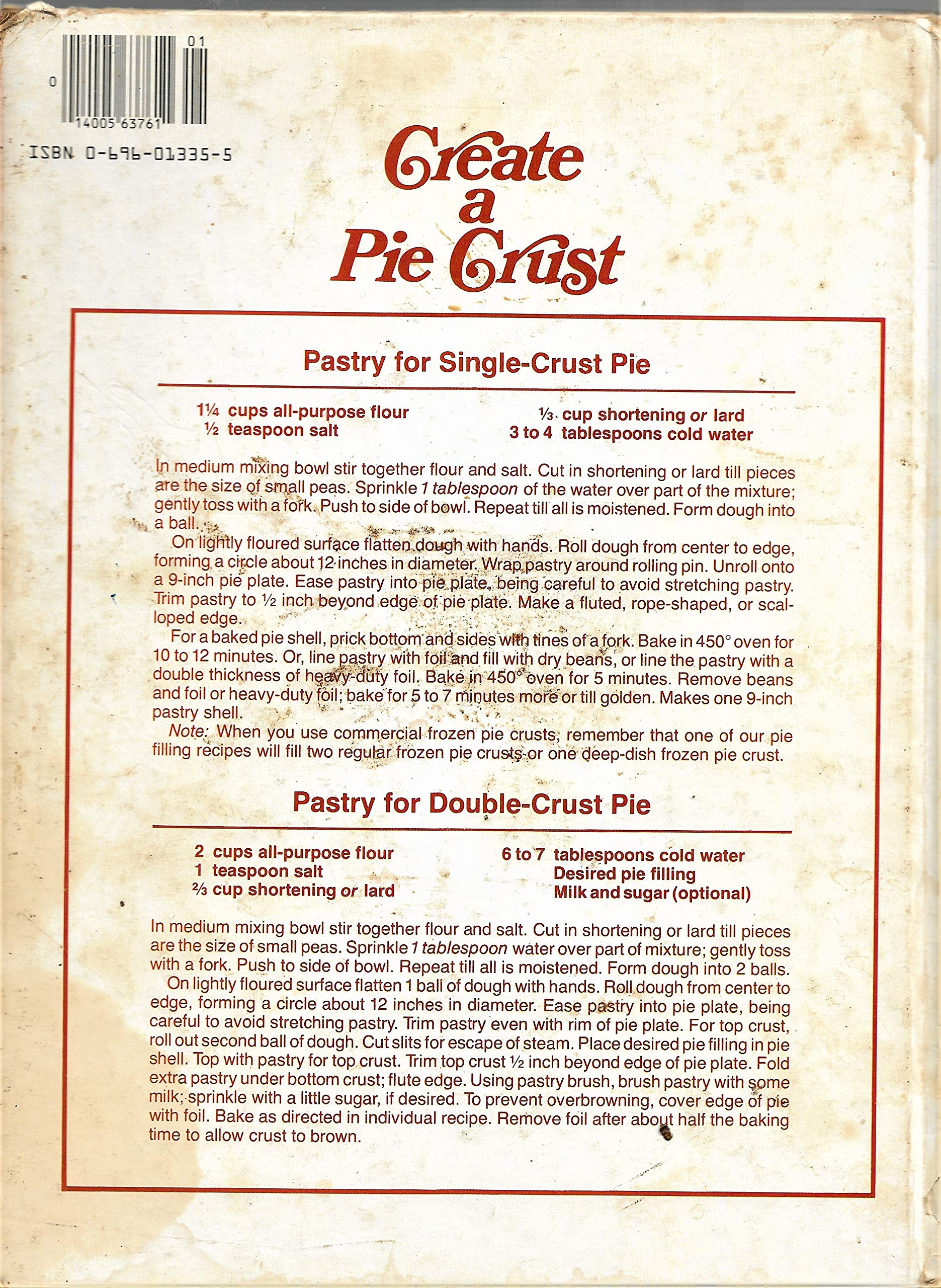 Better Homes and Gardens All-Time Favorite Pies