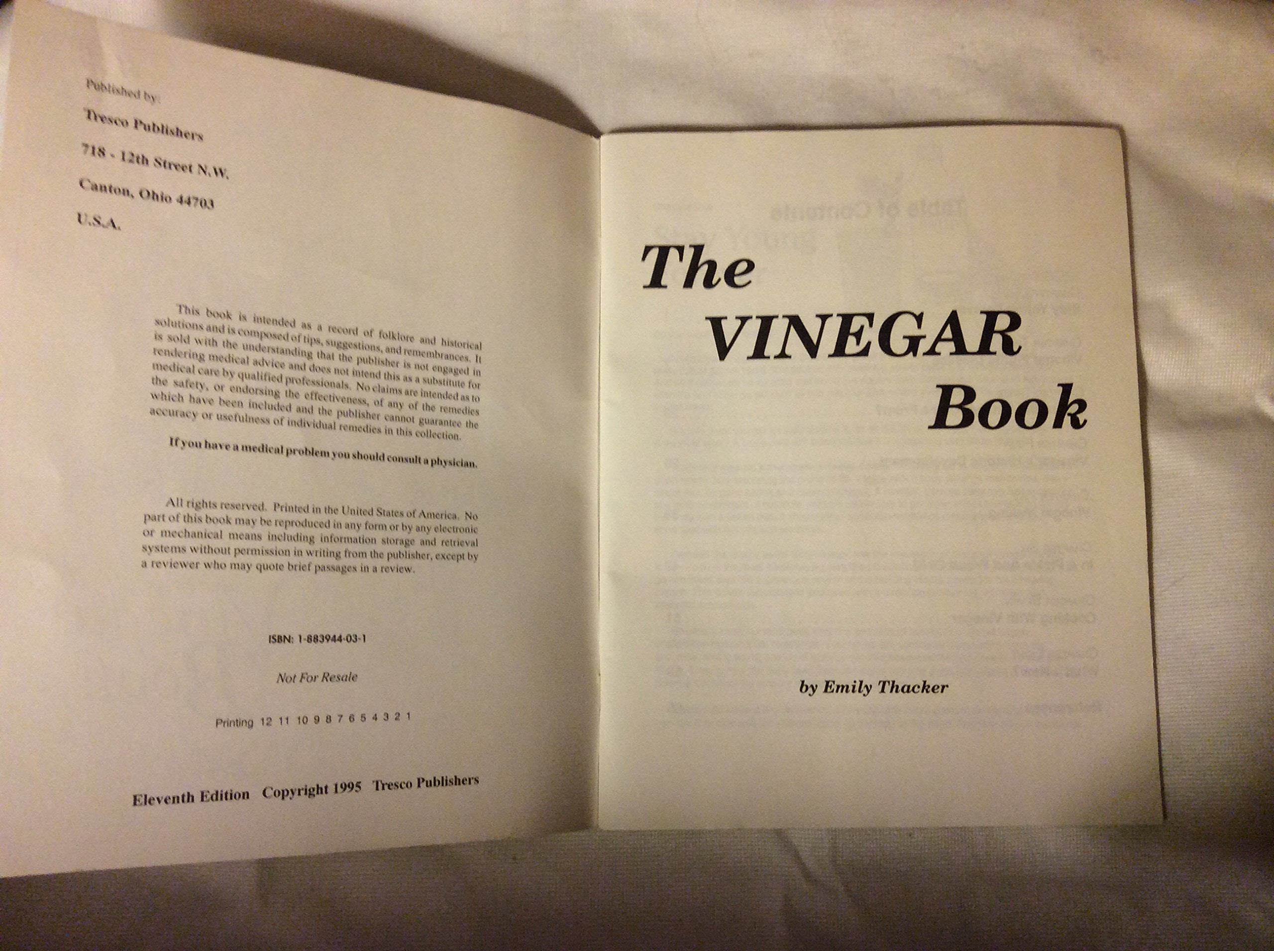 The Vinegar Book