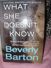What She Doesnt Know [Hardcover] Beverly Barton