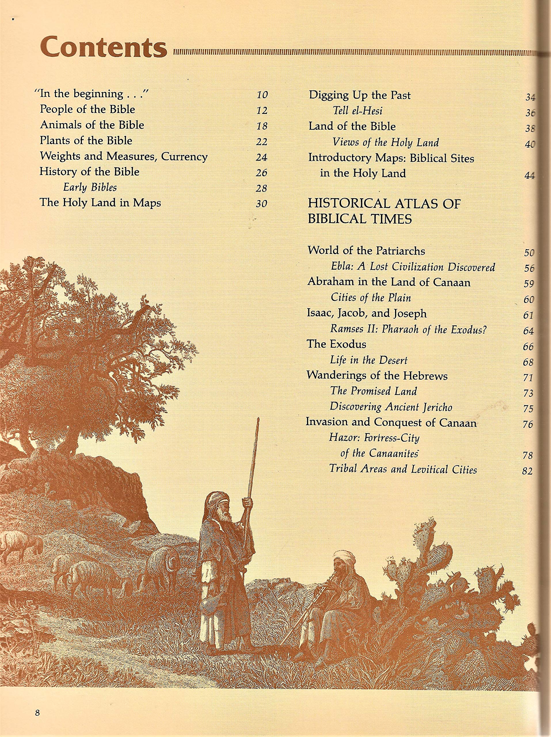 Atlas of the Bible: An Illustrated Guide to the Holy Land (Readers Digest)