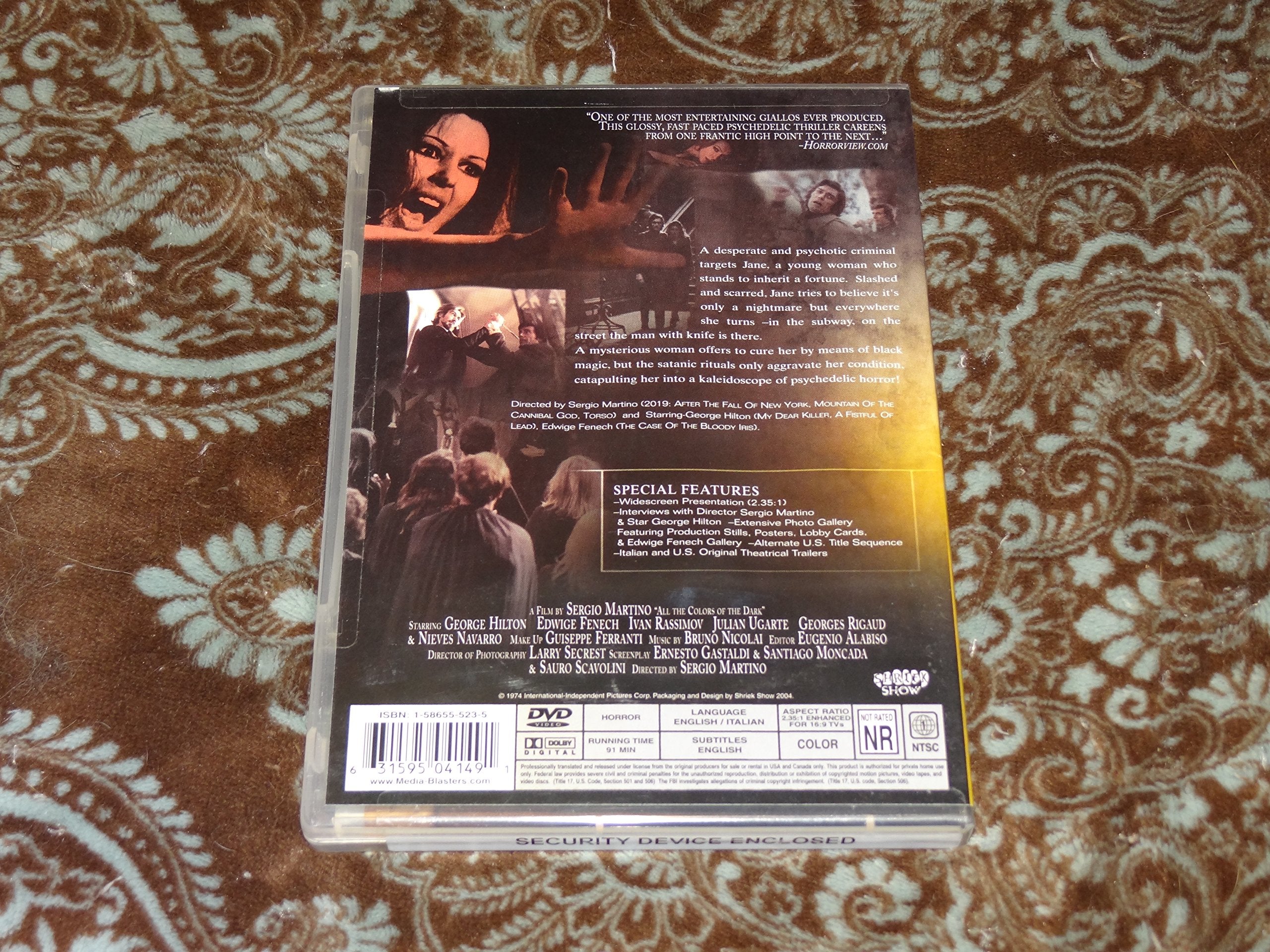 All the Colors of the Dark [DVD]