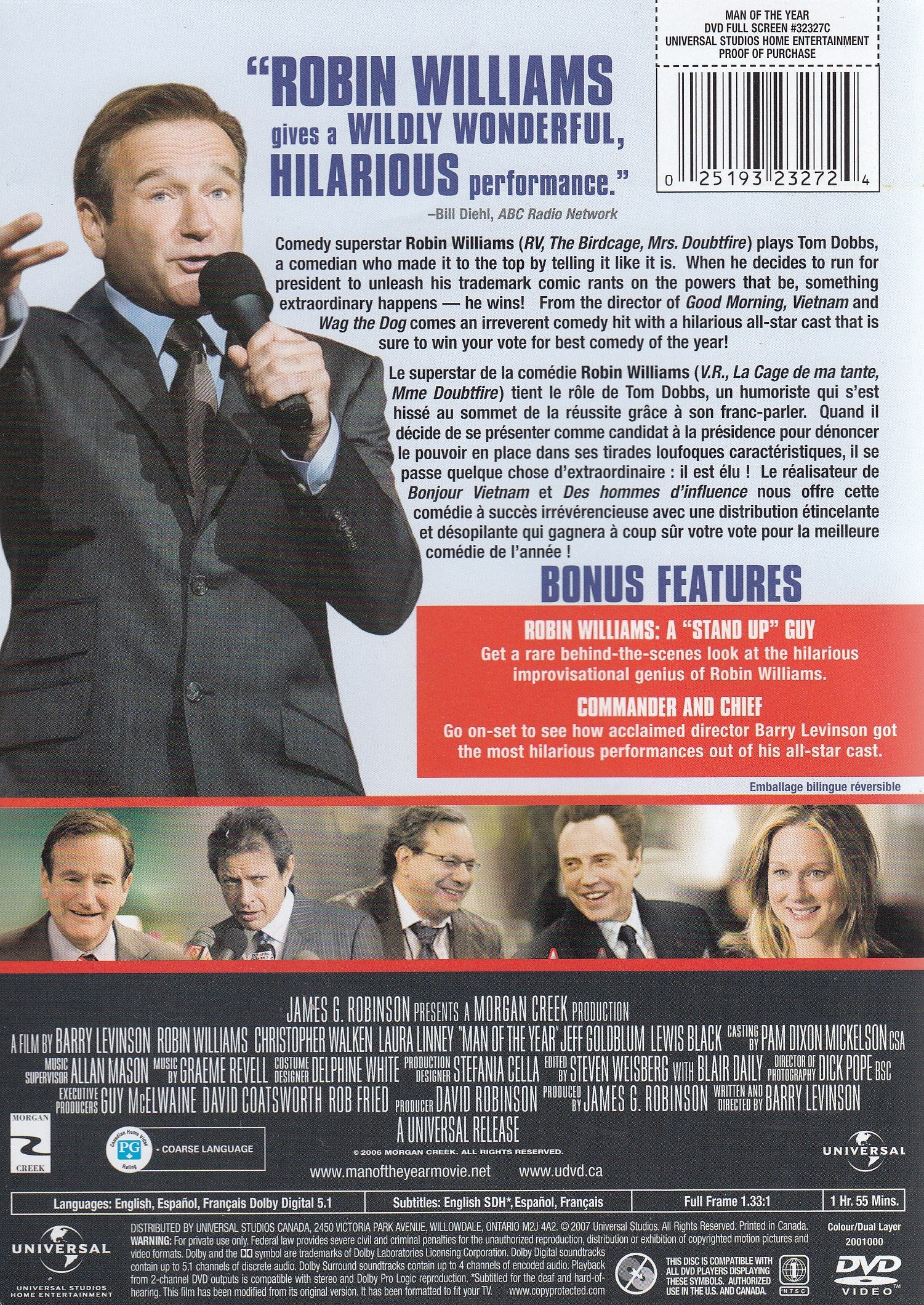 Man of the Year (Full Screen Edition)