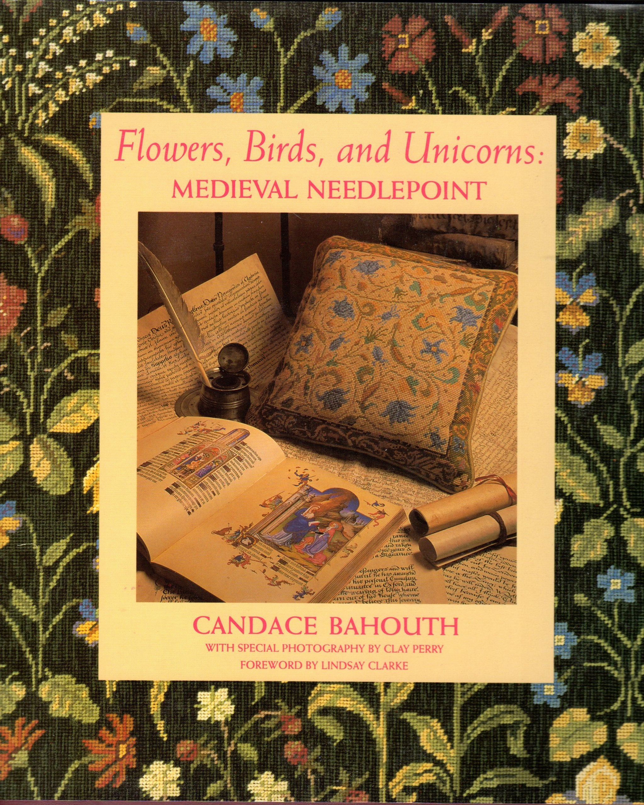 Flowers, Birds, and Unicorns: Medieval Needlepoint