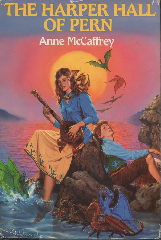 The Harper Hall of Pern [Hardcover] Anne McCaffrey and Victoria Poyser cover art