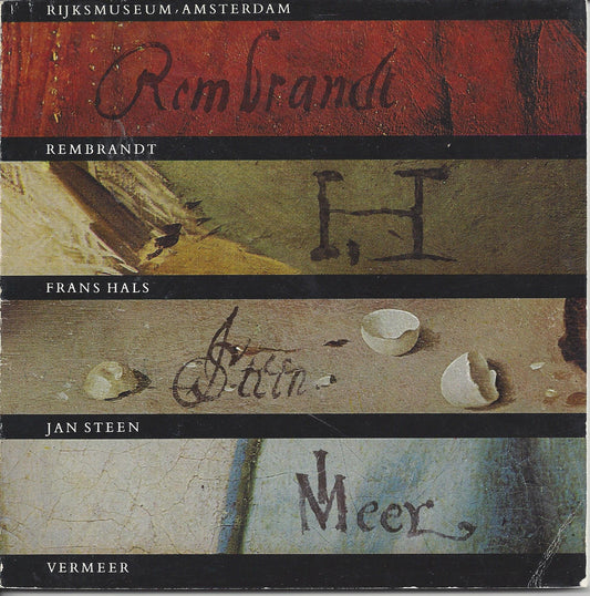 Frans Hals, Jan Steen, Rembrandt, Vermeer [Paperback] Van Der Hoek, Gerard text and Illustrated Throughout