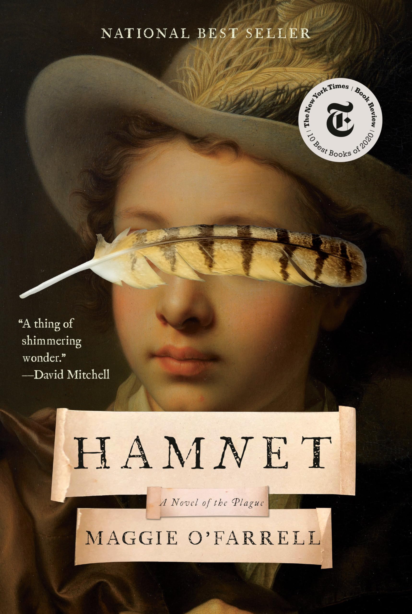 Hamnet book cover by Maggie O’Farrell – award winning historical fiction novel