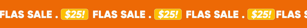 Flash Sale $25